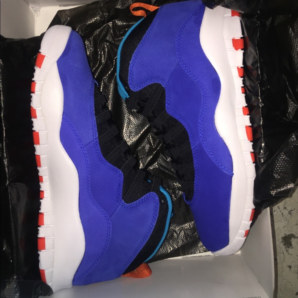 Brand new men retro 10 tinker blue shoes size 9.5